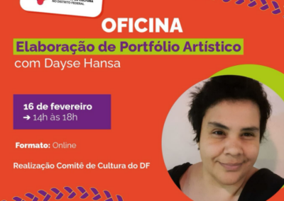 Oficina de Elaboração de Portifólio Artístico